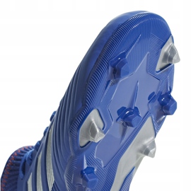 Botas de fútbol adidas Predator 19.3 Fg Jr azul CM8533 multicolor 6