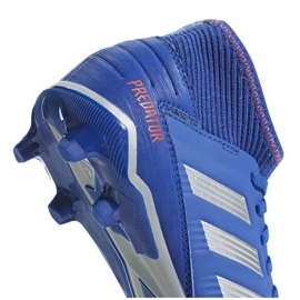 Botas de fútbol adidas Predator 19.3 Fg Jr azul CM8533 multicolor 5