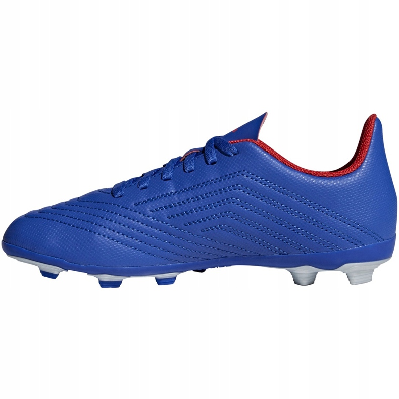 Botas de fútbol adidas Predator 19.4 FxG Jr azul CM8540 multicolor 1
