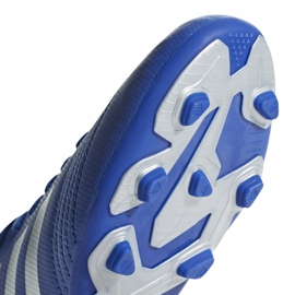 Botas de fútbol adidas Predator 19.4 FxG Jr azul CM8540 multicolor 5