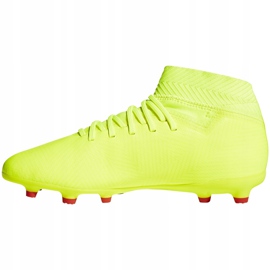 Adidas Nemeziz 18.3 Fg Jr amarillo fútbol zapatos CM8505 2