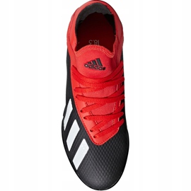 Botas de fútbol adidas X 18.3 Tf Jr BB9402 negro negro 1