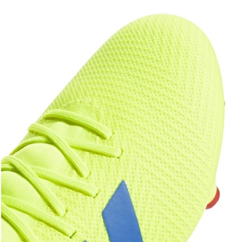 Botas de fútbol adidas Nemeziz 18.3 Fg amarillo azul BB9438 multicolor 4