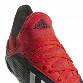 Botas de fútbol adidas X 18.3 Tf Jr BB9402 negro negro 4