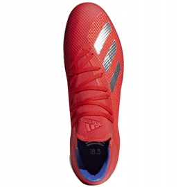 Adidas X 18.3 In rojo zapatos de fútbol BB9392 multicolor 1