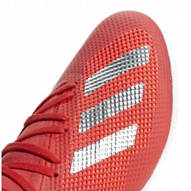 Adidas X 18.3 In rojo zapatos de fútbol BB9392 multicolor 3