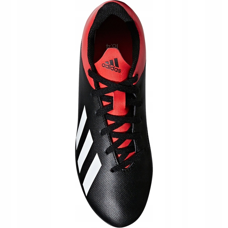 Botas de fútbol adidas X 18.4 FxG Jr BB9378 negro negro 1
