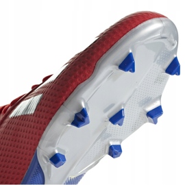 Adidas X 18.3 Fg Jr rojo zapatos de fútbol BB9371 multicolor 5