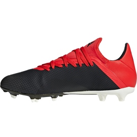 Botas de fútbol adidas X 18.3 Fg BB9366 negro negro 2