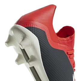 Botas de fútbol adidas X 18.3 Fg BB9366 negro negro 6