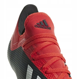 Botas de fútbol adidas X 18.3 Fg BB9366 negro negro 5