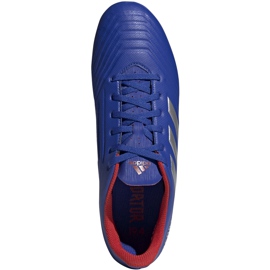 Botas de fútbol adidas Predator 19.4 FxG azul BB8113 multicolor 2