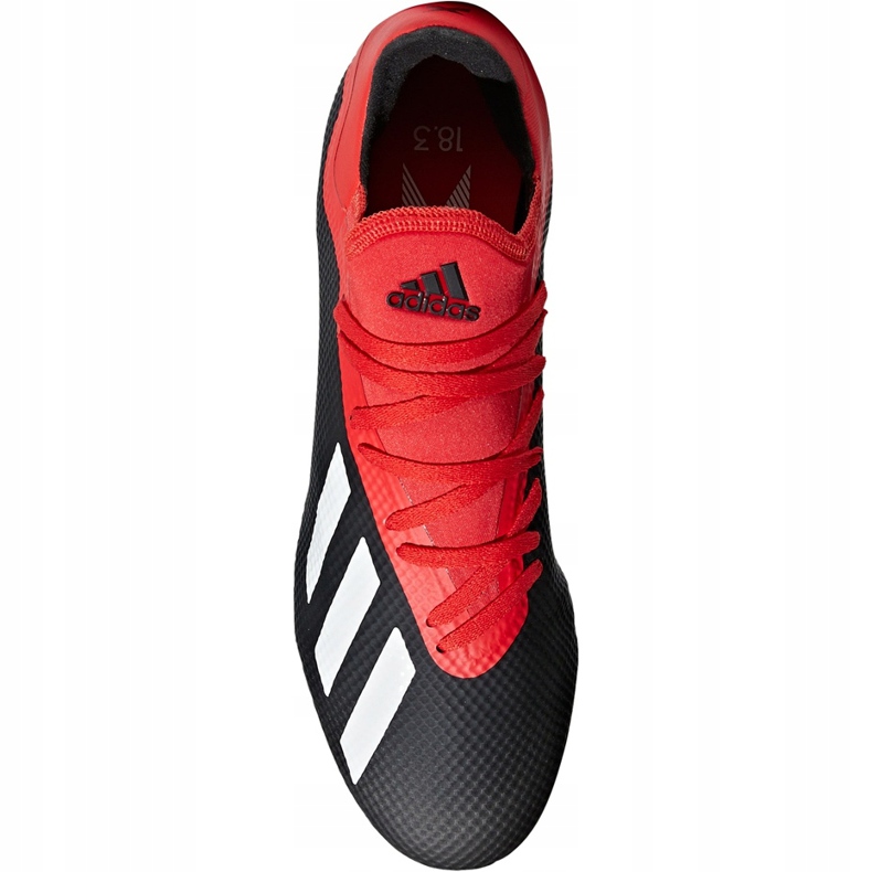 Botas de fútbol adidas X 18.3 Fg BB9366 negro negro 1