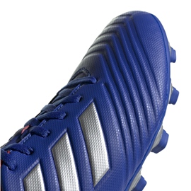 Botas de fútbol adidas Predator 19.4 FxG azul BB8113 multicolor 4