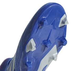 Botas de fútbol adidas Predator 19.3 Fg azul BB8112 multicolor 5