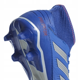 Botas de fútbol adidas Predator 19.3 Fg azul BB8112 multicolor 6