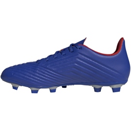 Botas de fútbol adidas Predator 19.4 FxG azul BB8113 multicolor 1