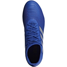 Botas de fútbol adidas Predator 19.2 Fg azul BB8111 multicolor 2