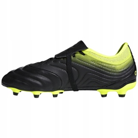 Zapatillas de fútbol adidas Copa Gloro 19.2 Fg negro amarillo BB8089 1