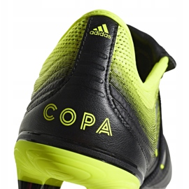 Zapatillas de fútbol adidas Copa Gloro 19.2 Fg negro amarillo BB8089 5