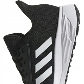 Zapatillas adidas Duramo 9 K para niños negras y blancas BB7061 blanco negro 4