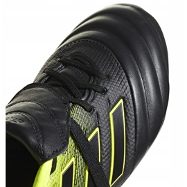 Zapatillas de fútbol adidas Copa Gloro 19.2 Fg negro amarillo BB8089 4