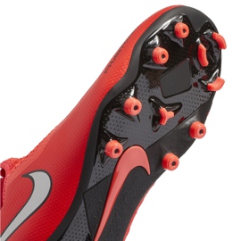 Calzado de fútbol Nike Phantom Vsn Academy Df FG / MG Jr AO3287 600 rojo rojo 5