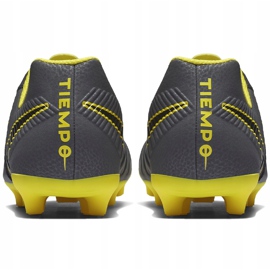 Zapatillas de fútbol Nike Tiempo Legend 7 Club Mg Jr AO2300 070 negro gris 6
