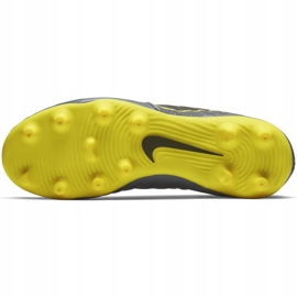 Zapatillas de fútbol Nike Tiempo Legend 7 Club Mg Jr AO2300 070 negro gris 3