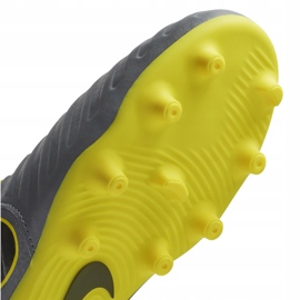 Zapatillas de fútbol Nike Tiempo Legend 7 Club Mg Jr AO2300 070 negro gris 4