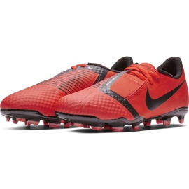 Zapatos de fútbol Nike Phantom Venom Academy Fg Jr AO0362 600 multicolor rojo 5