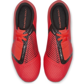 Zapatos de fútbol Nike Phantom Venom Academy Fg Jr AO0362 600 multicolor rojo 2