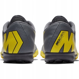 Zapatos de fútbol Nike Mercurial Vapor X 12 Academy Tf AH7384070 negro gris 6