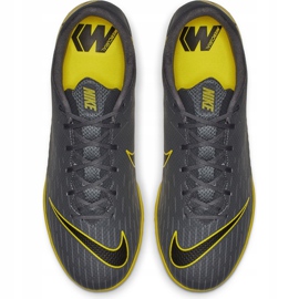 Zapatos de fútbol Nike Mercurial Vapor X 12 Academy Tf AH7384070 negro gris 2
