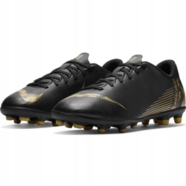 Zapatillas de fútbol Nike Mercurial Vapor 12 Club Mg Jr AH7350 077 multicolor negro 3