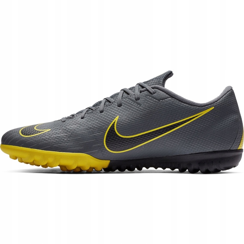 Zapatos de fútbol Nike Mercurial Vapor X 12 Academy Tf AH7384070 negro gris 1