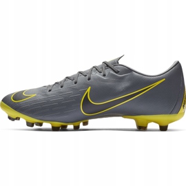 Calzado de fútbol Nike Mercurial Vapor 12 Academy Mg AH7375 070 negro gris 2