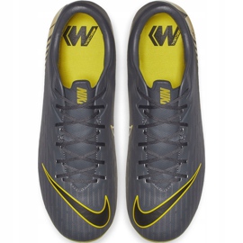 Calzado de fútbol Nike Mercurial Vapor 12 Academy Mg AH7375 070 negro gris 1