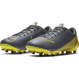 Zapatos de fútbol Nike Mercurial Vapor 12 Academy Mg Jr AH7347 070 multicolor gris 3