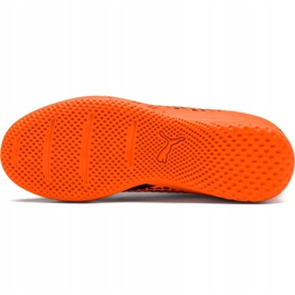 Zapatillas de fútbol Puma Future 2.4 It Junior negro-naranja 104846 02 5