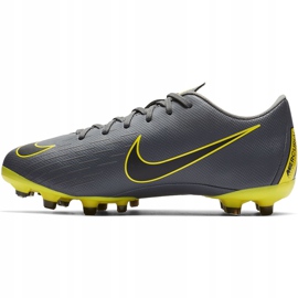 Zapatos de fútbol Nike Mercurial Vapor 12 Academy Mg Jr AH7347 070 multicolor gris 2