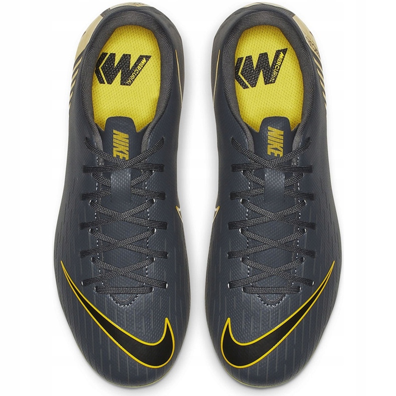 Zapatos de fútbol Nike Mercurial Vapor 12 Academy Mg Jr AH7347 070 multicolor gris 1