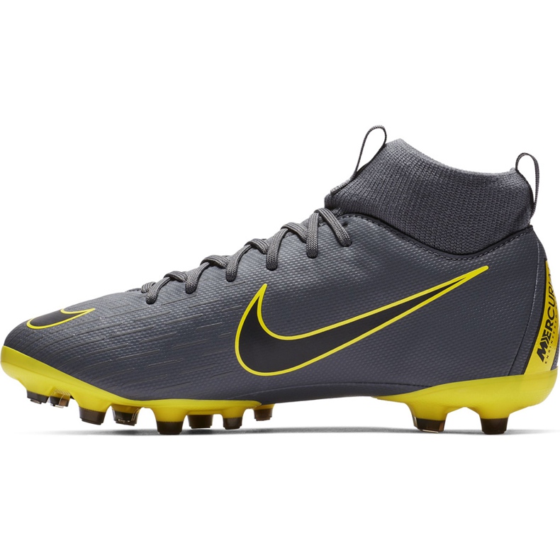 Zapatillas de fútbol Nike Mercurial Superfly 6 Academy Mg Jr AH7337 070 multicolor gris 1
