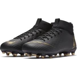 Zapatillas de fútbol Nike Mercurial Superfly 6 Academy Mg Jr AH7337 077 negro 3