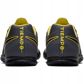 Zapatillas de fútbol Nike Tiempo Legend 7 Club Ic Jr AH7260 070 negro gris 5