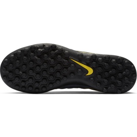 Zapatillas de fútbol Nike Tiempo Legend 7 Club Tf Jr AH7261070 negro gris 3