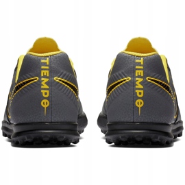 Zapatillas de fútbol Nike Tiempo Legend 7 Club Tf Jr AH7261070 negro gris 5