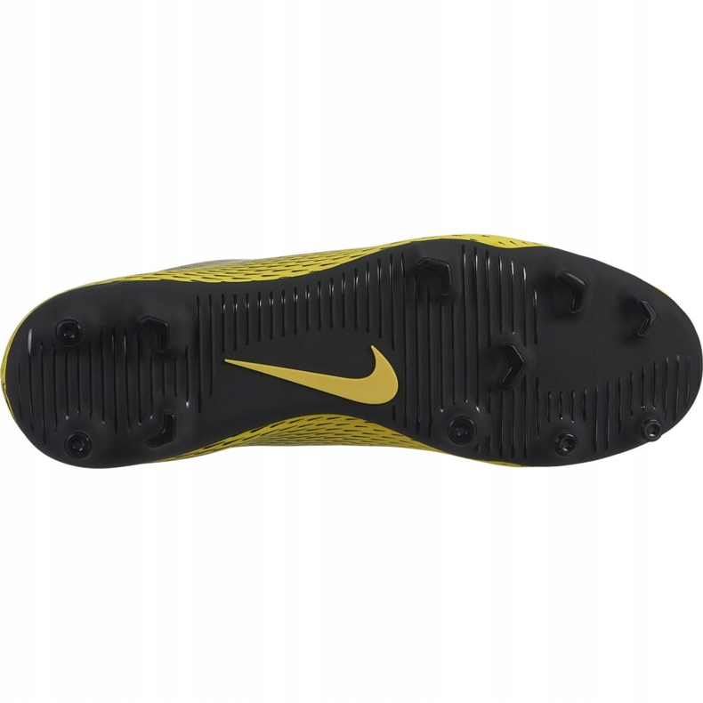 Botas de fútbol Nike Bravata Ii Fg 844436701 negro amarillo 1