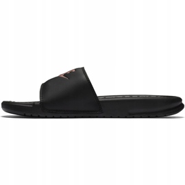 Chanclas para mujer Nike Benassi Just Do It 3438811007 negro rosado 2