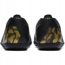 Zapatillas de fútbol Nike Mercurial Vapor X 12 Club Tf Jr AH7355 077 multicolor negro 4